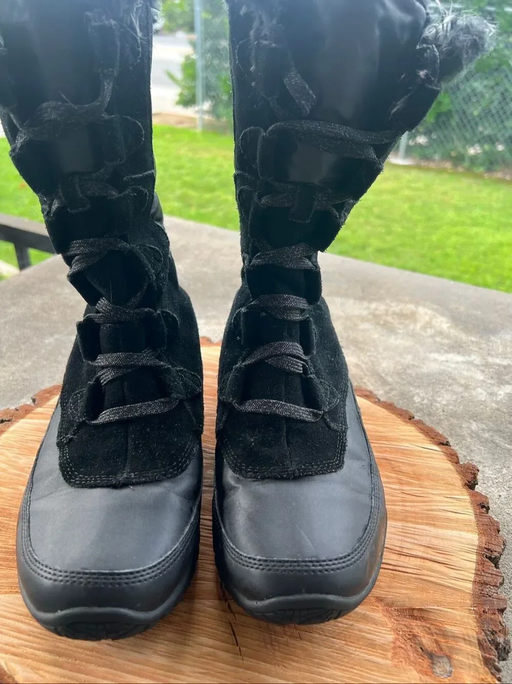 THE NORTH FACE NUPTSE PURNA BOOT Black WOMEN'S Size 6.5